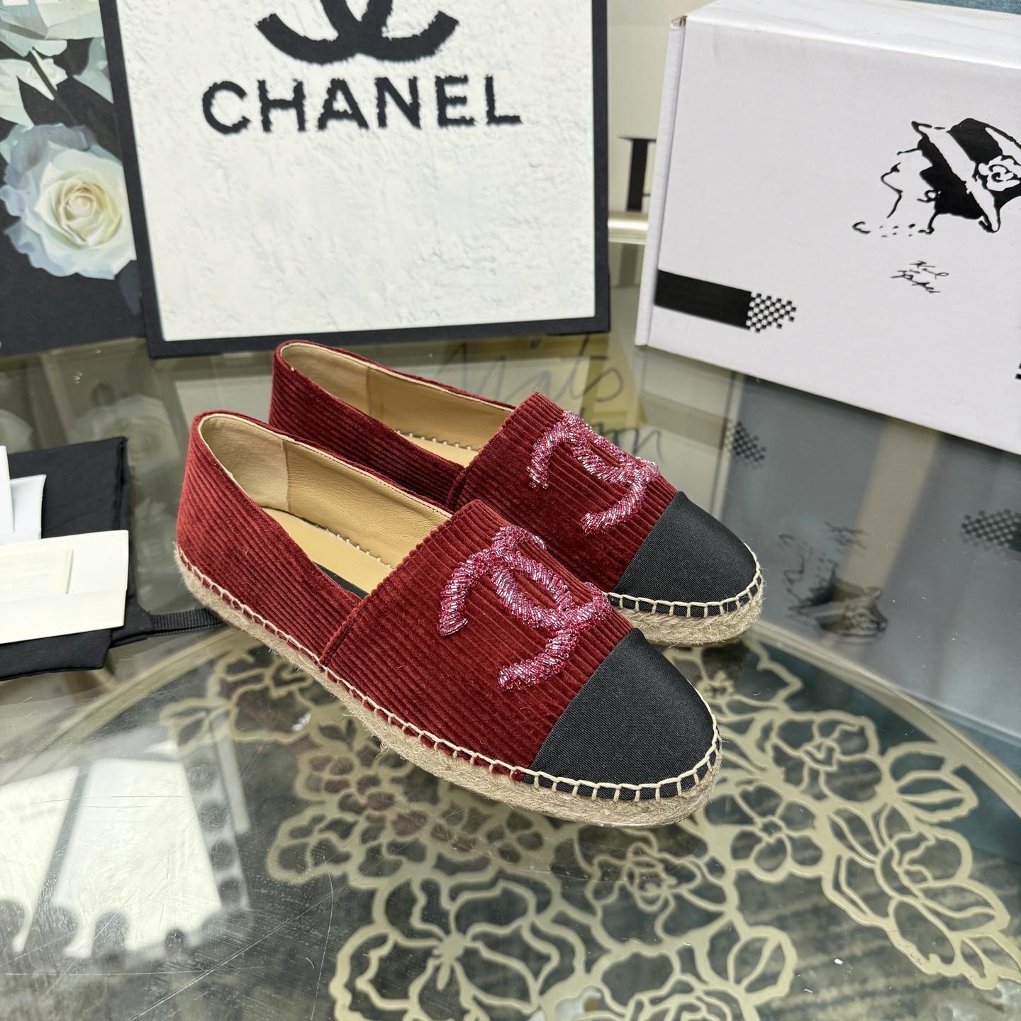 NO:614123,Burgundy vertical striped suede beads, fisherman shoes, espadrilles19860909酒红色竖条纹绒面串珠,渔夫鞋,espadrilles,Women's Shoes
