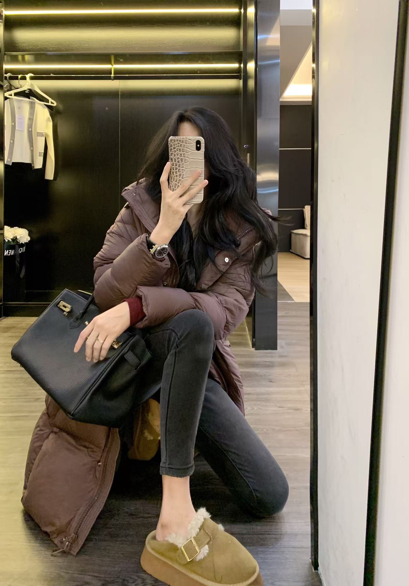 High-End Velvet Female Suit by MM6 Margiela in Various Colors and Sizes