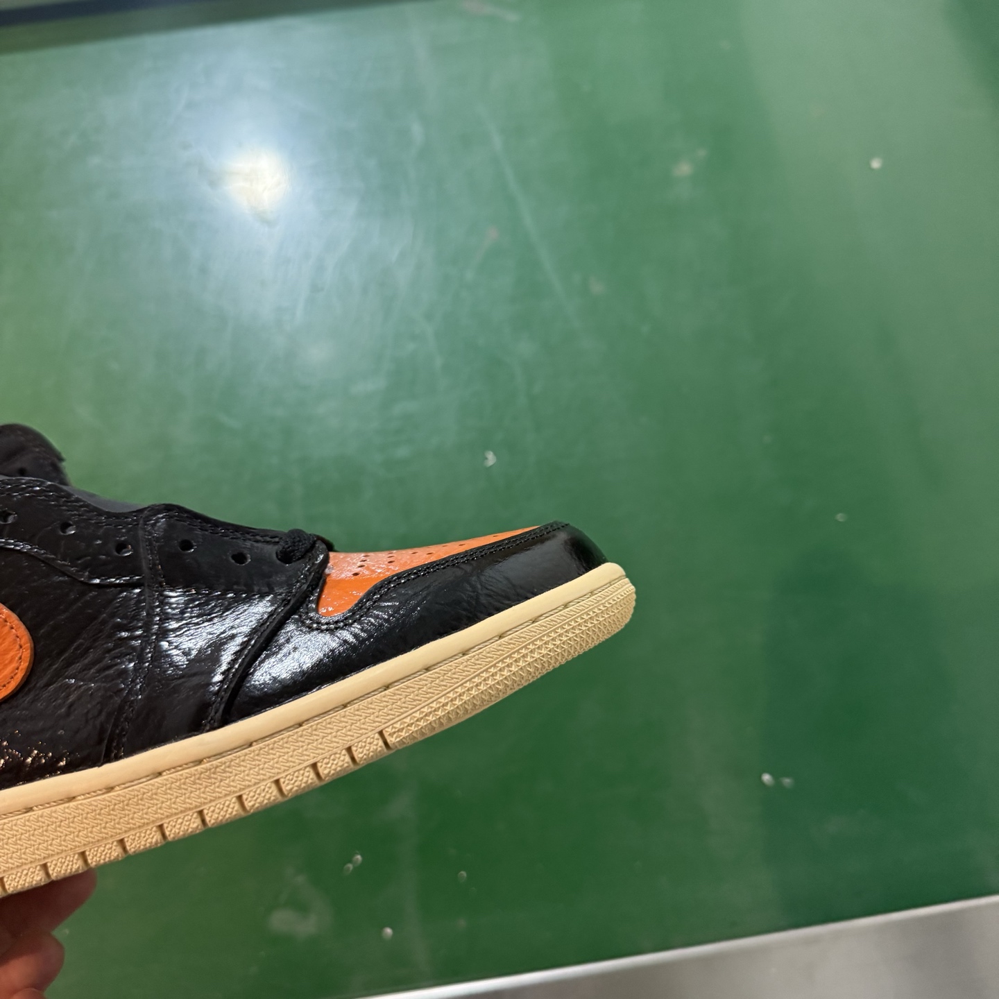Air Jordan AJ1 Retro 高帮 猪油扣碎 全新工厂出货 -028 全新升级网板中底 原楦