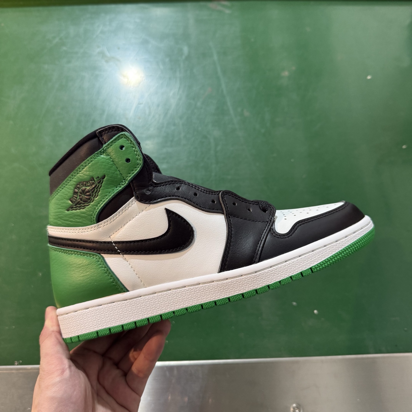 Air Jordan AJ1 Retro 高帮 幸运绿 全新工厂出货 DZ5485-031 全新升级网板
