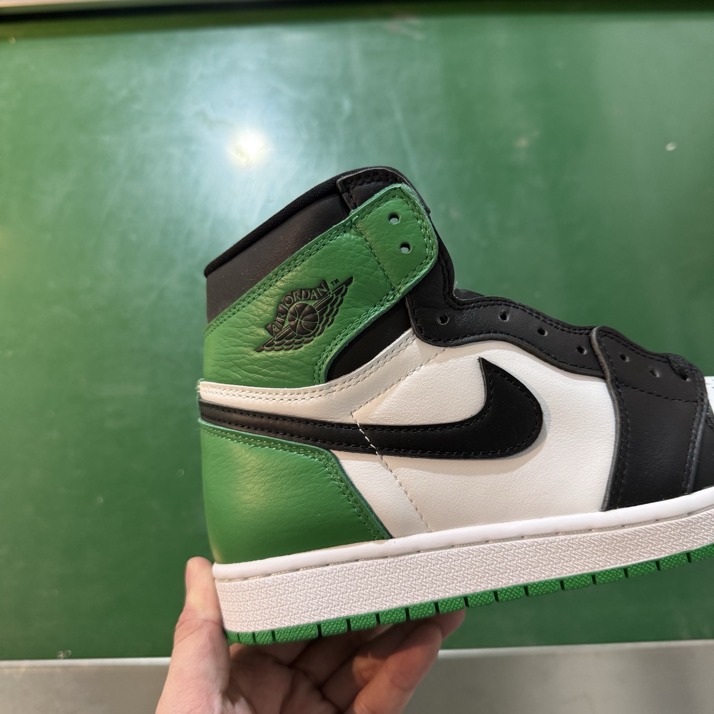 Air Jordan AJ1 Retro 高帮 幸运绿 全新工厂出货 DZ5485-031 全新升级网板
