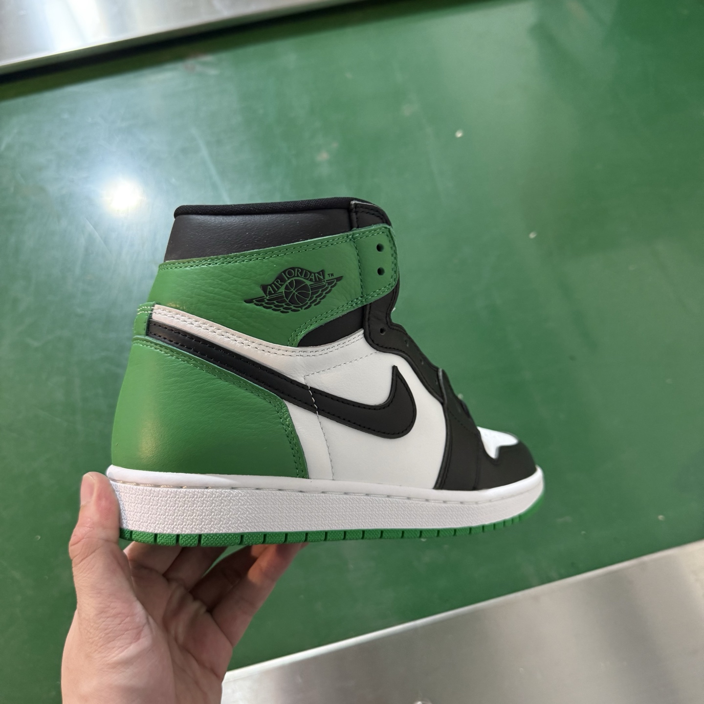 Air Jordan AJ1 Retro 高帮 幸运绿 全新工厂出货 DZ5485-031 全新升级网板