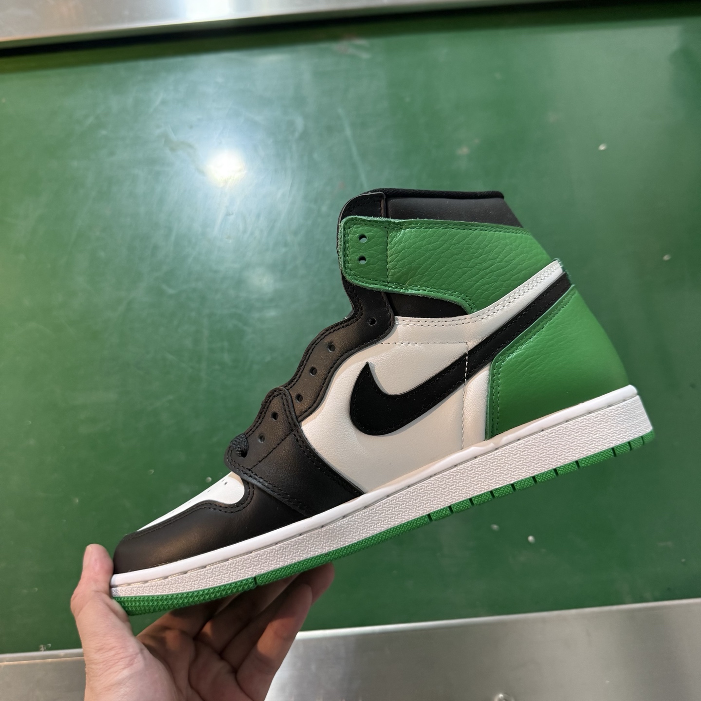 Air Jordan AJ1 Retro 高帮 幸运绿 全新工厂出货 DZ5485-031 全新升级网板