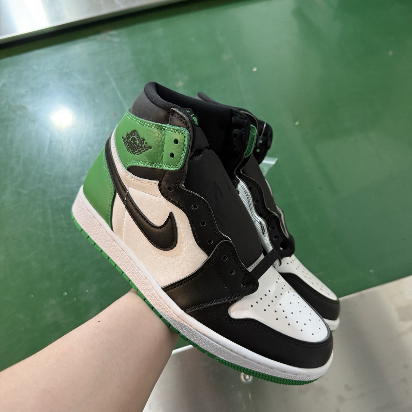 Air Jordan AJ1 Retro 高帮 幸运绿 全新工厂出货 DZ5485-031 全新升级网板