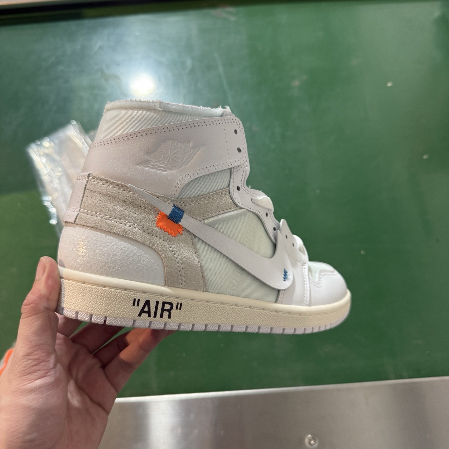 Air Jordan AJ1 Retro 高帮 OFF-WHITE 白色联名 全新工厂出货 AQ0818