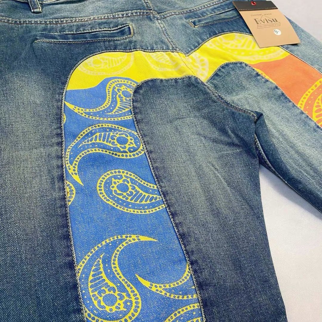 Evisu Jeans: Vintage Style, Unique Design, Unisex, Exclusive Fabric, Perfect Fit, Popular Among Hipsters - 图片 3