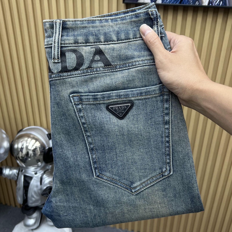 Prada 2024s Jeans: Original Water-Purification Fabric, Unique Design, High Quality. - 图片 6