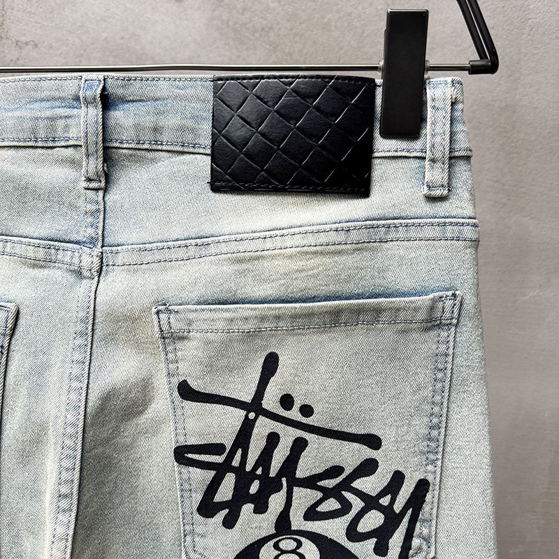 Stylish Stussis 2024s Jeans: Original Plant, Water-Purification Fabric, Unique Design. - 图片 8