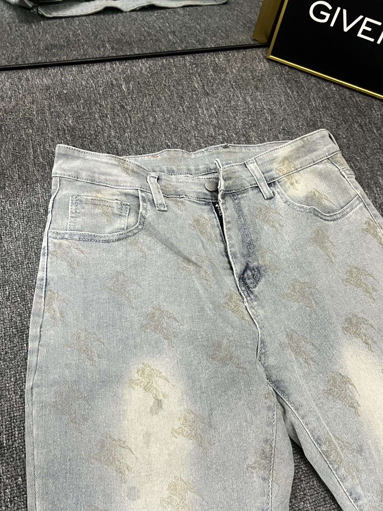 Barbara Heavy Cowboy Squirm Jeans: Donkey’s Khmer Water Wash, Atmosphere Design. - 图片 2