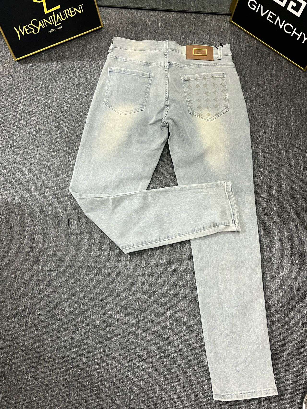 Barbara Heavy Cowboy Squirm Jeans: Donkey’s Khmer Water Wash, Atmosphere Design. - 图片 8