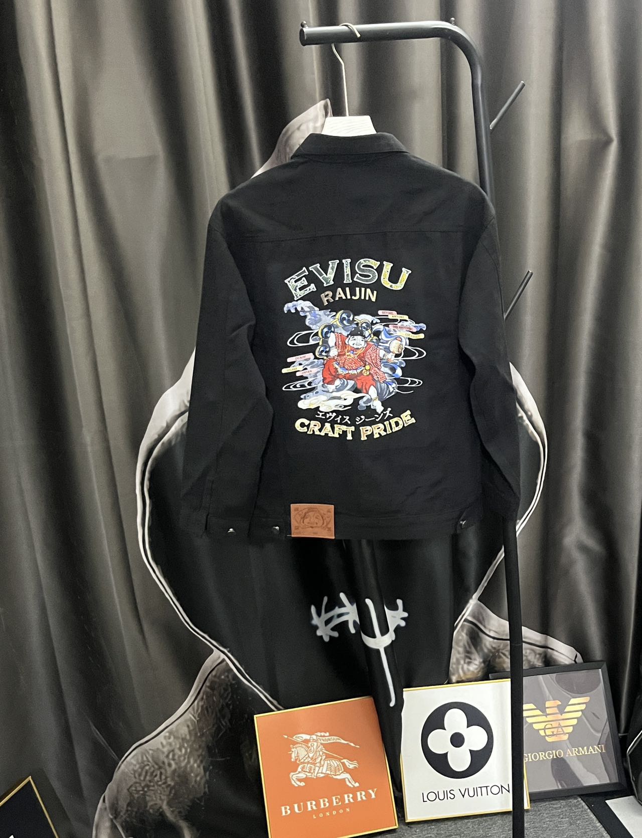 Evisu Cowboy Lovers Collection: Exclusive, Stylish, Hot. Black. Men and Women. Sizes M-XXL. - 图片 2