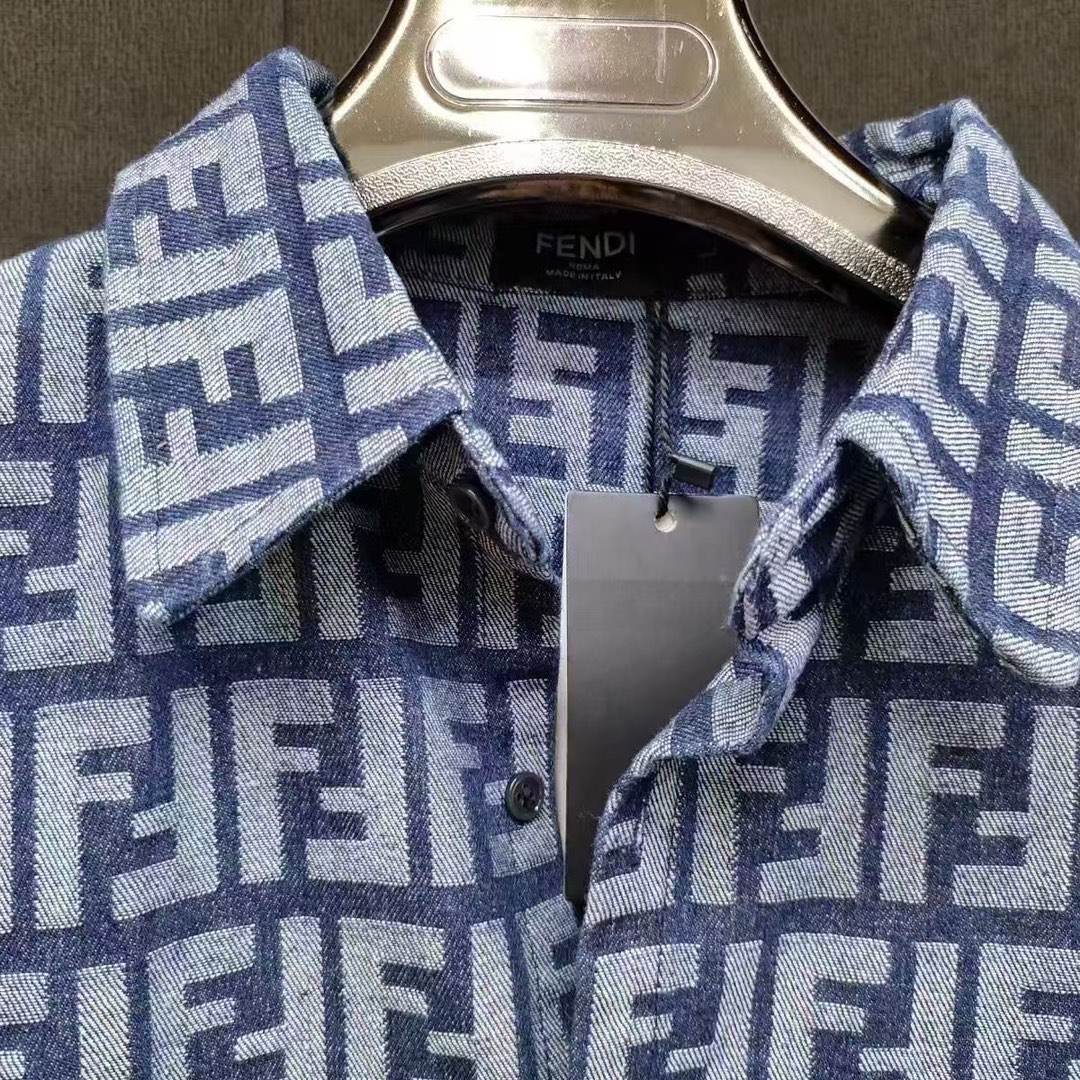 High-End Fendi Shirt with Original Hardware and Top-Quality Fabrics - 图片 4