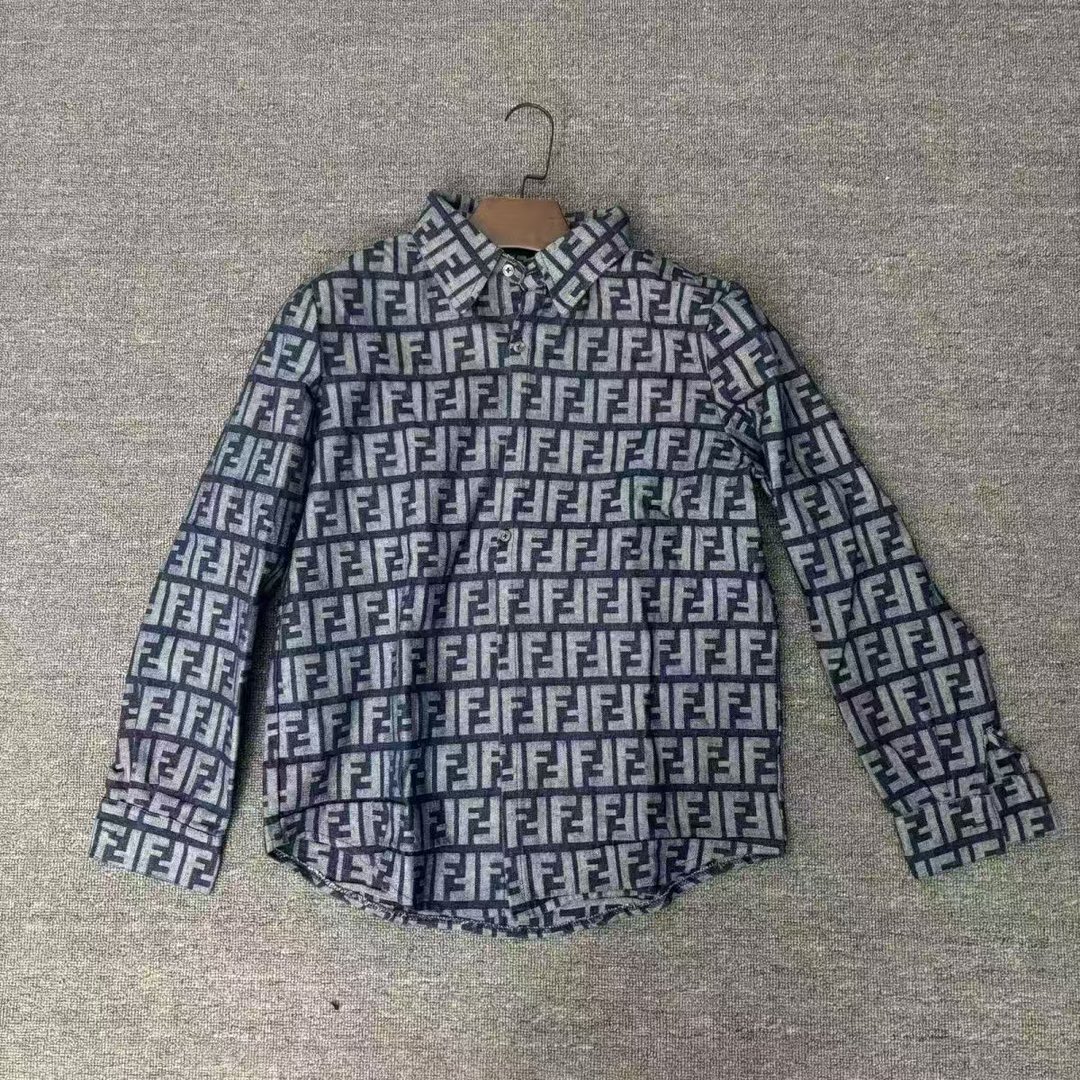 High-End Fendi Shirt with Original Hardware and Top-Quality Fabrics - 图片 1