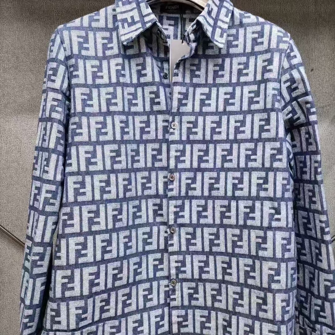 High-End Fendi Shirt with Original Hardware and Top-Quality Fabrics - 图片 3