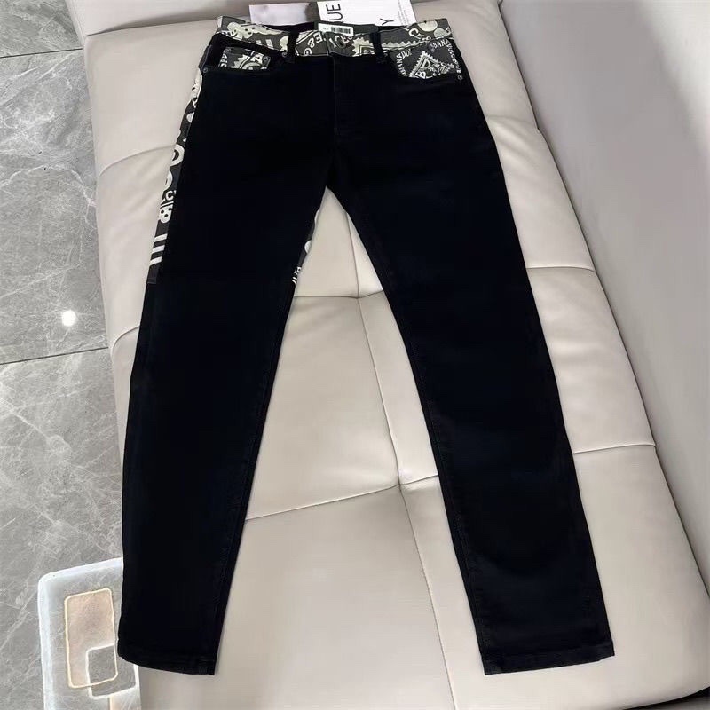 Luxurious DG Gold Jeans: High-Quality, Unique, and Stylish for Spring and Summer - 图片 2
