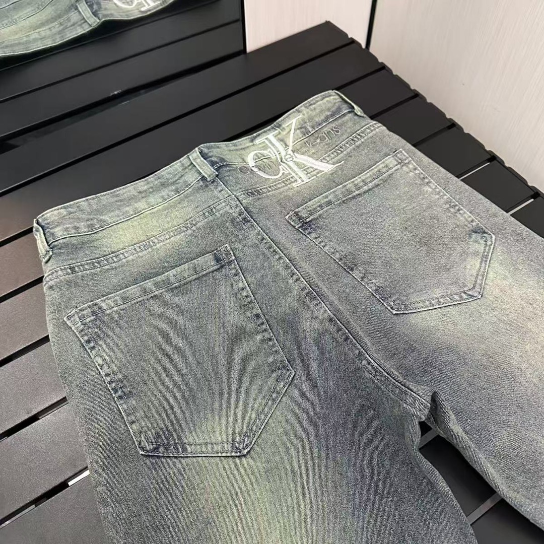 “Super-Sweet CK Jeans: Top-Level Khmer Water Washed Cowboy Fabric” - 图片 4