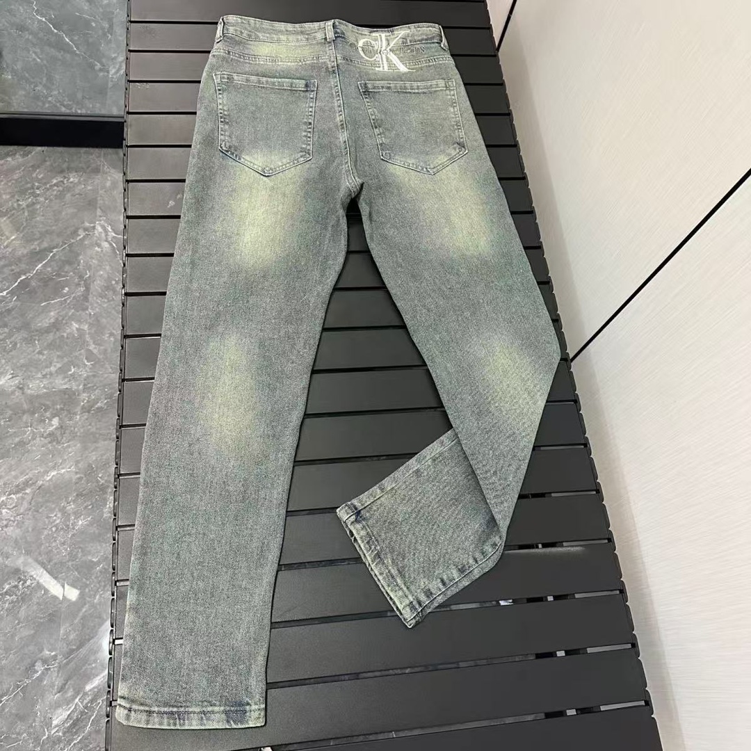 “Super-Sweet CK Jeans: Top-Level Khmer Water Washed Cowboy Fabric”