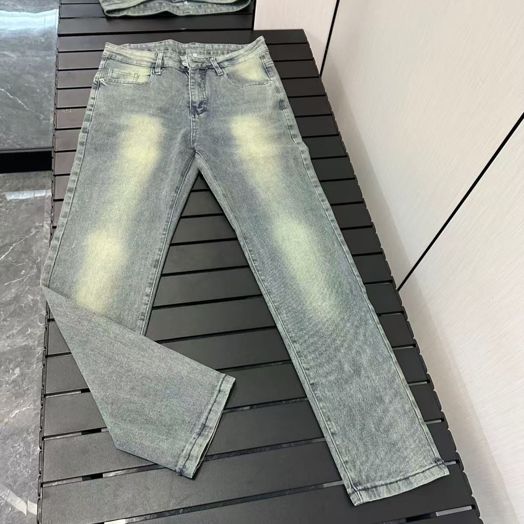 “Super-Sweet CK Jeans: Top-Level Khmer Water Washed Cowboy Fabric” - 图片 2