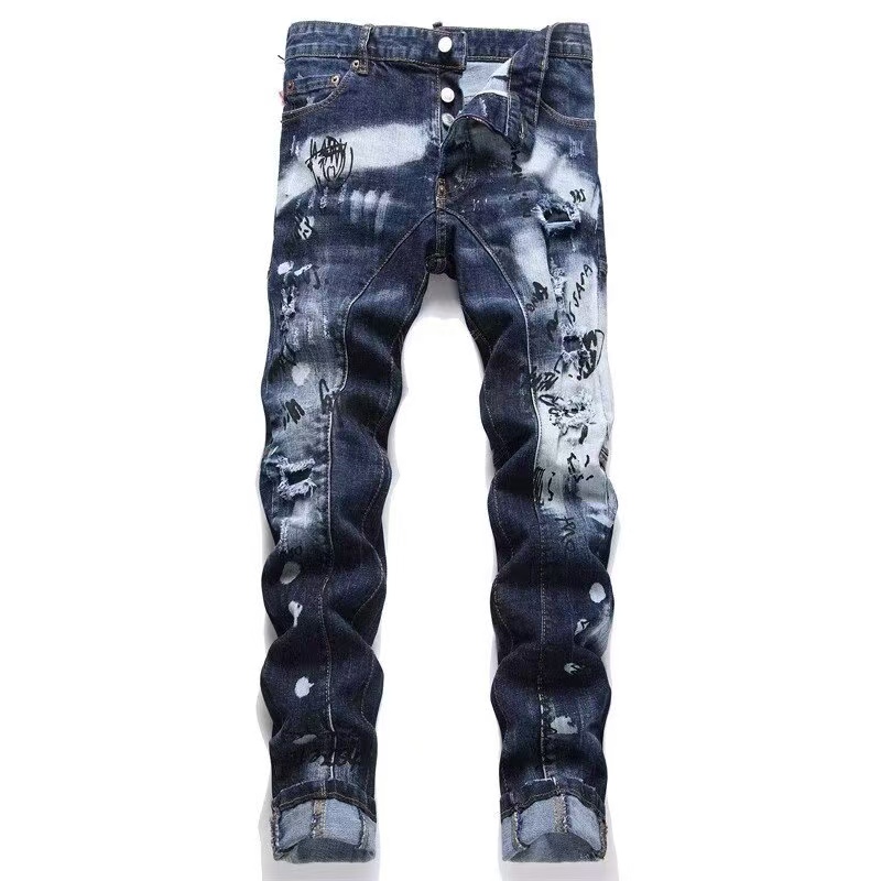 Expensive D2 Man’s Pants with Unique Design and Soft Fabric for Stylish Look