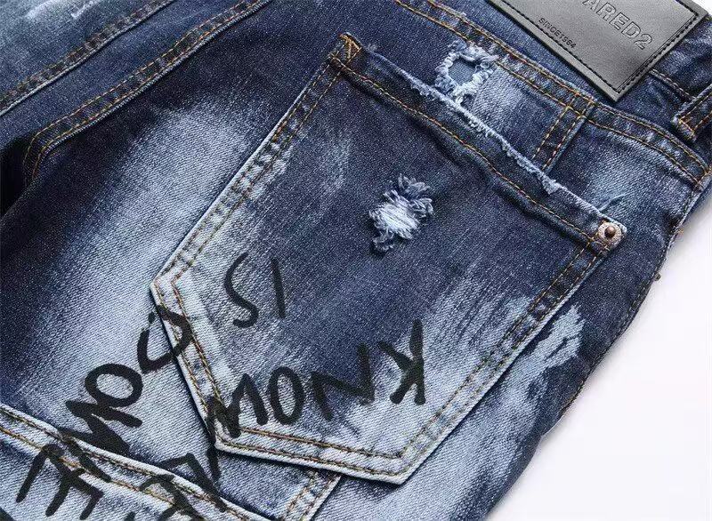 Expensive D2 Man’s Pants with Unique Design and Soft Fabric for Stylish Look - 图片 7