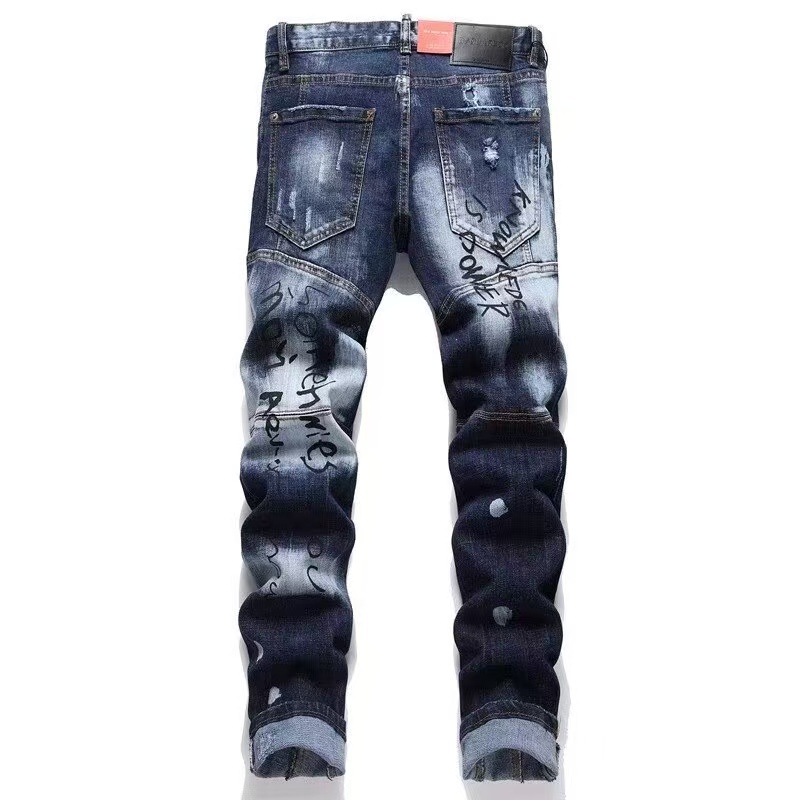 Expensive D2 Man’s Pants with Unique Design and Soft Fabric for Stylish Look - 图片 2