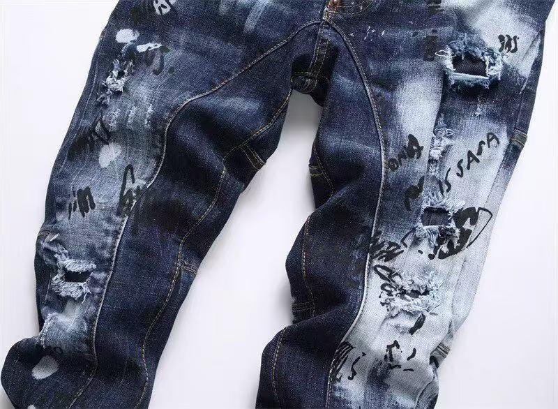 Expensive D2 Man’s Pants with Unique Design and Soft Fabric for Stylish Look - 图片 4