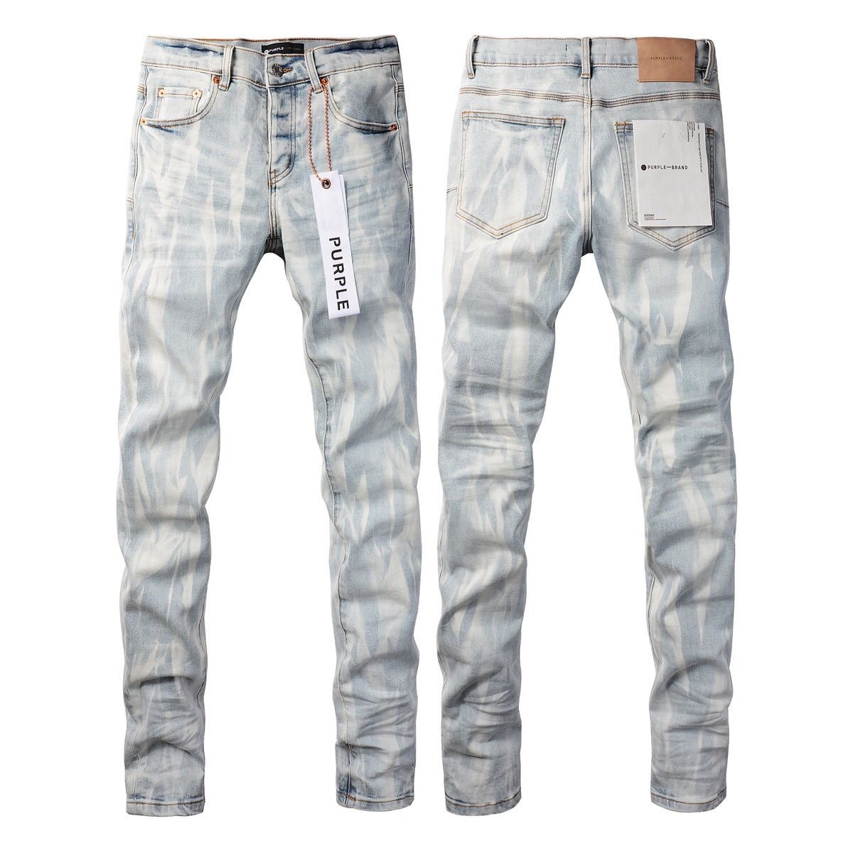 Unique Black High Street Jeans with Water-Purification Fabric and Durable Details