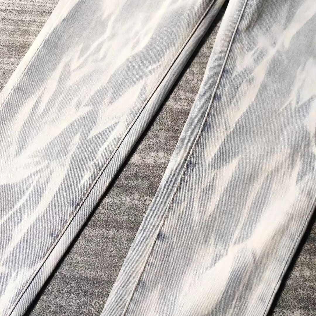 Unique Black High Street Jeans with Water-Purification Fabric and Durable Details - 图片 7