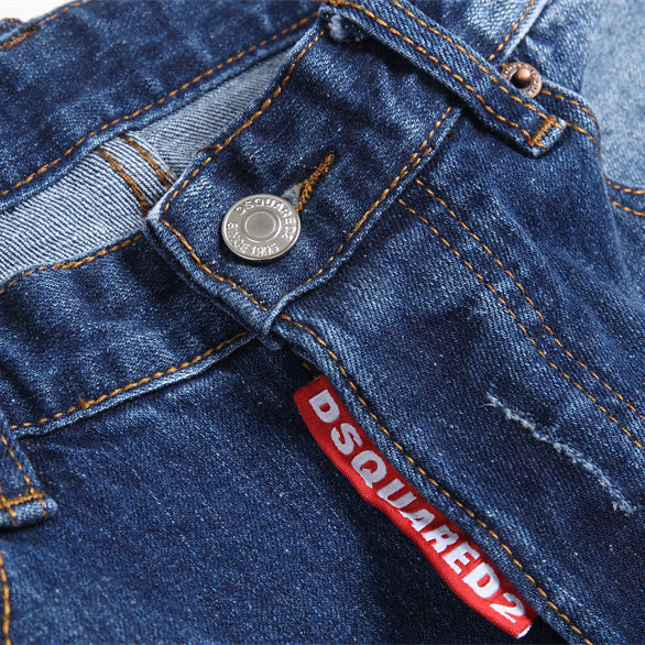 Expensive D2 Man’s Patched Beggars Pants with Unique Design and Soft Fabric - 图片 5