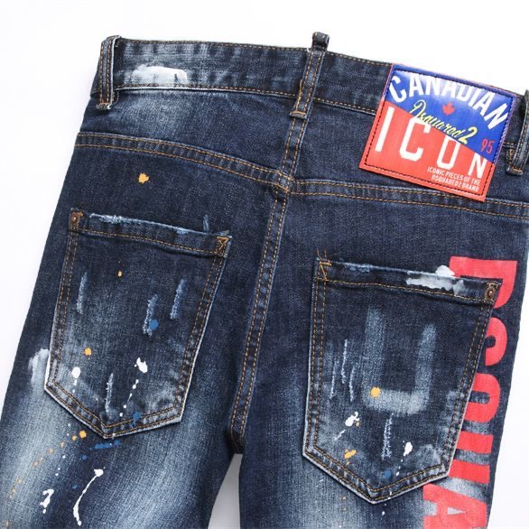 Luxury Embroidered Man’s Pants: D2 Collection Overview - 图片 7