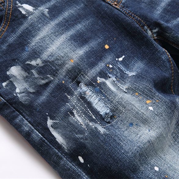 Luxury Embroidered Man’s Pants: D2 Collection Overview - 图片 6