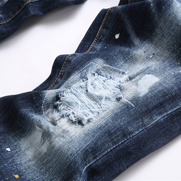 Luxury Embroidered Man’s Pants: D2 Collection Overview - 图片 5