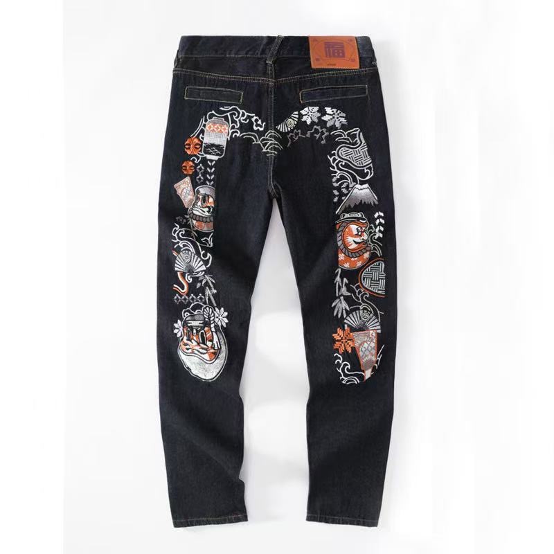 Evisu Jeans: Stylish, Exclusive, Vintage Style for Men and Women, Black, M-XXL