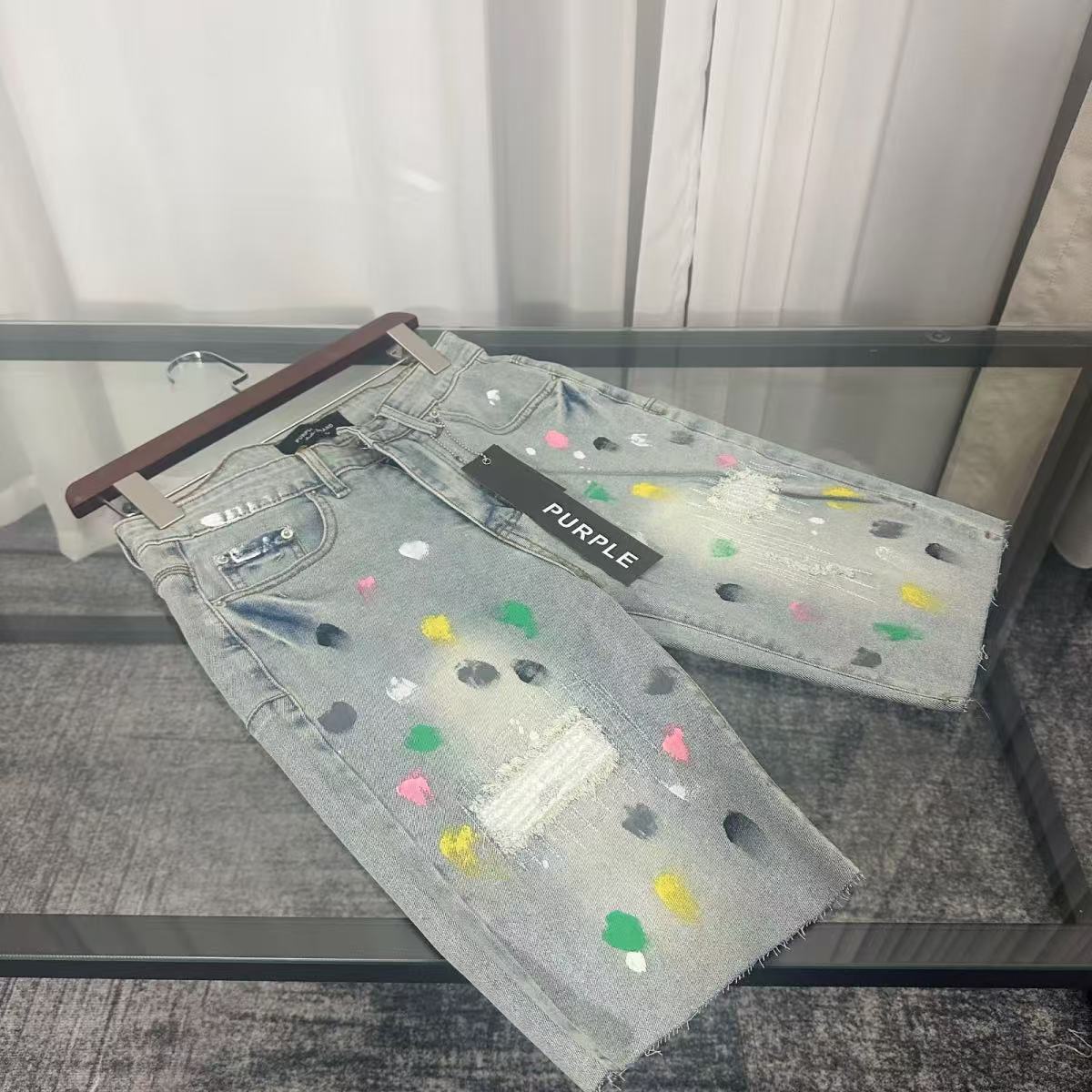 purplebr  牛仔裤服装 3