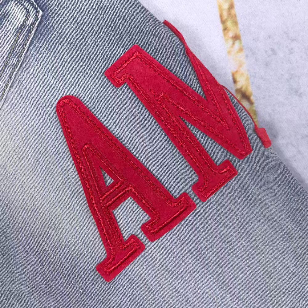 AMIRI  牛仔短裤ami,服装 4