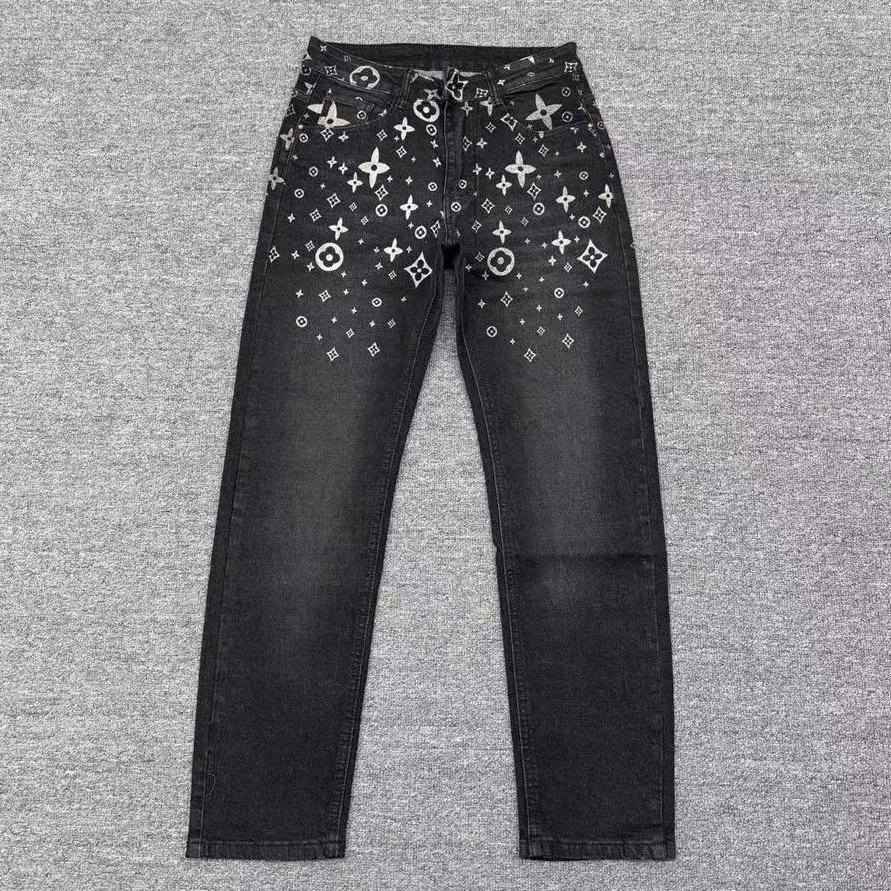 P95 LV Louis Vuitton Pantalones muy elásticos con relieve tridimensional cóncavo y convexo 23ss Los últimos pantalones …