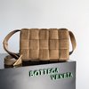 Bottega Veneta BV Cassette Bags Handbags Green Weave Corduroy