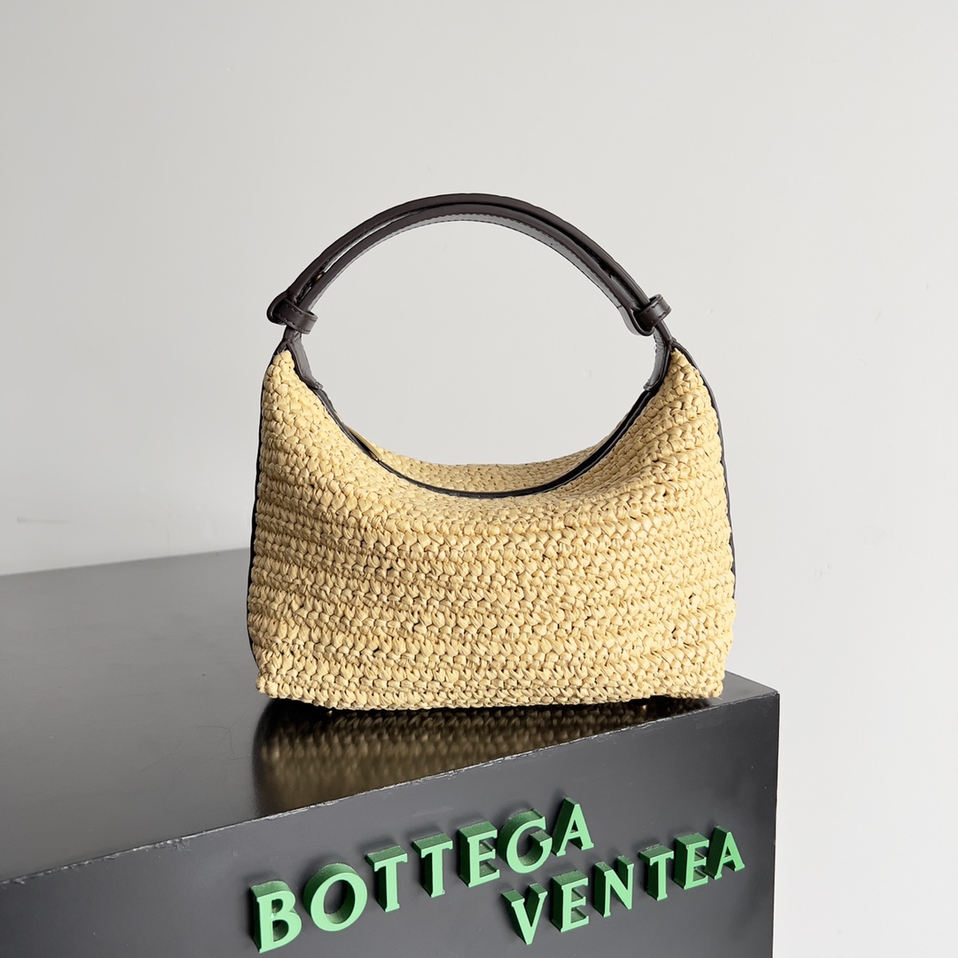 Bottega Veneta Bolsos de mano Tejido Mujeres Rafia Colección de verano Mini