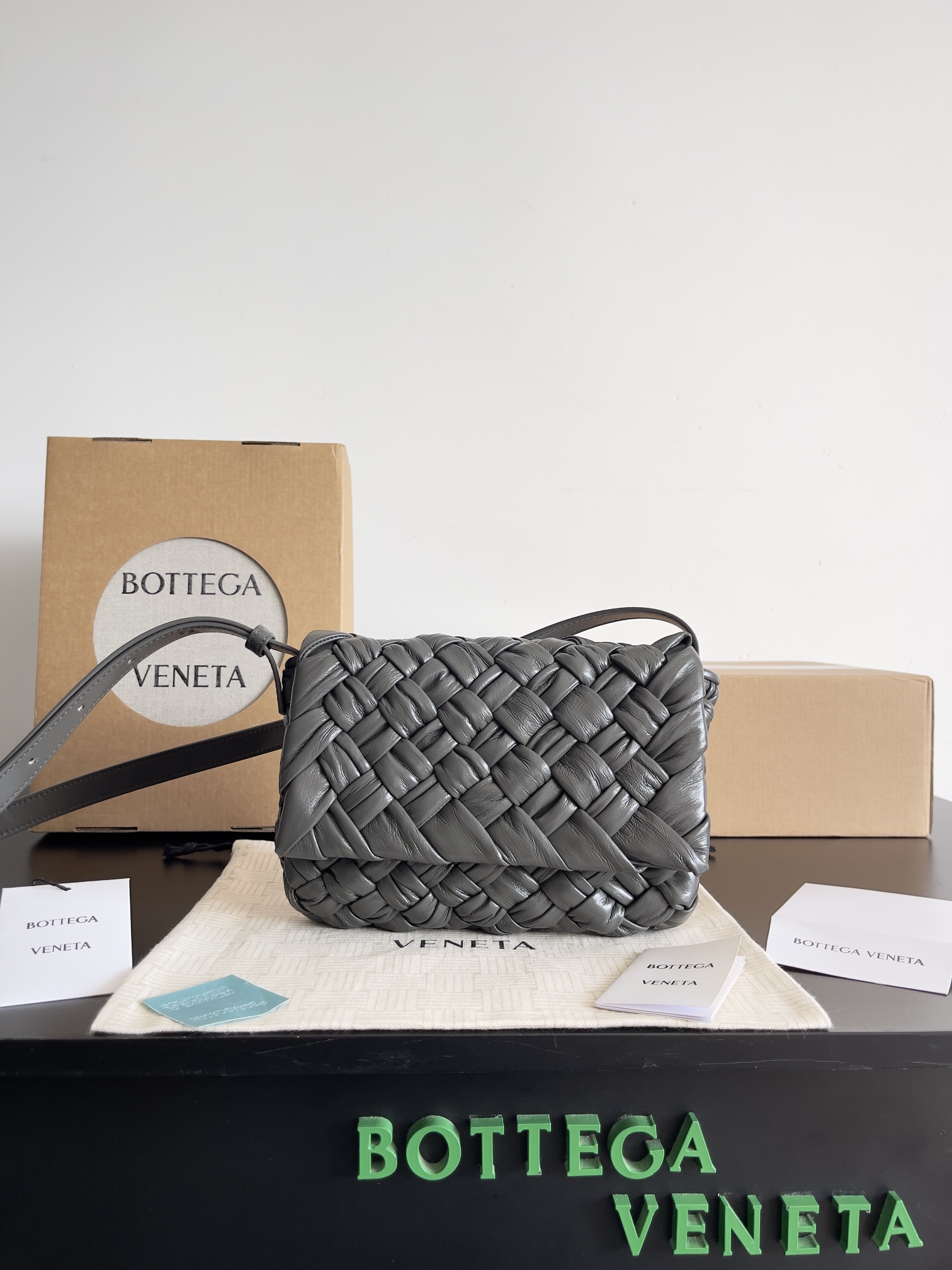 Bottega Veneta graphite gray