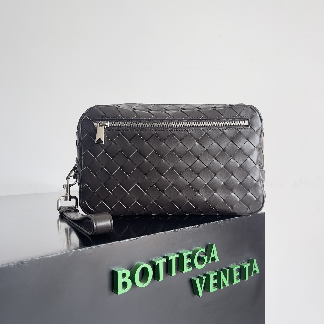 Bottega Veneta BV Intrecciato Bolsos de embrague Diseñador de réplica
 Tejido Hombres Cuero vaca