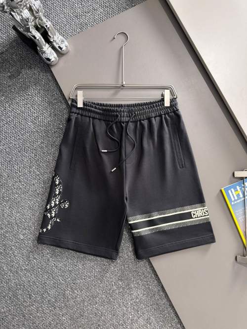 Dior CD2025 Spring/Summer High-Density Pure Cotton Shorts for Men 1 Dior CD2025 Spring/Summer High-Density Pure Cotton Shorts for Men