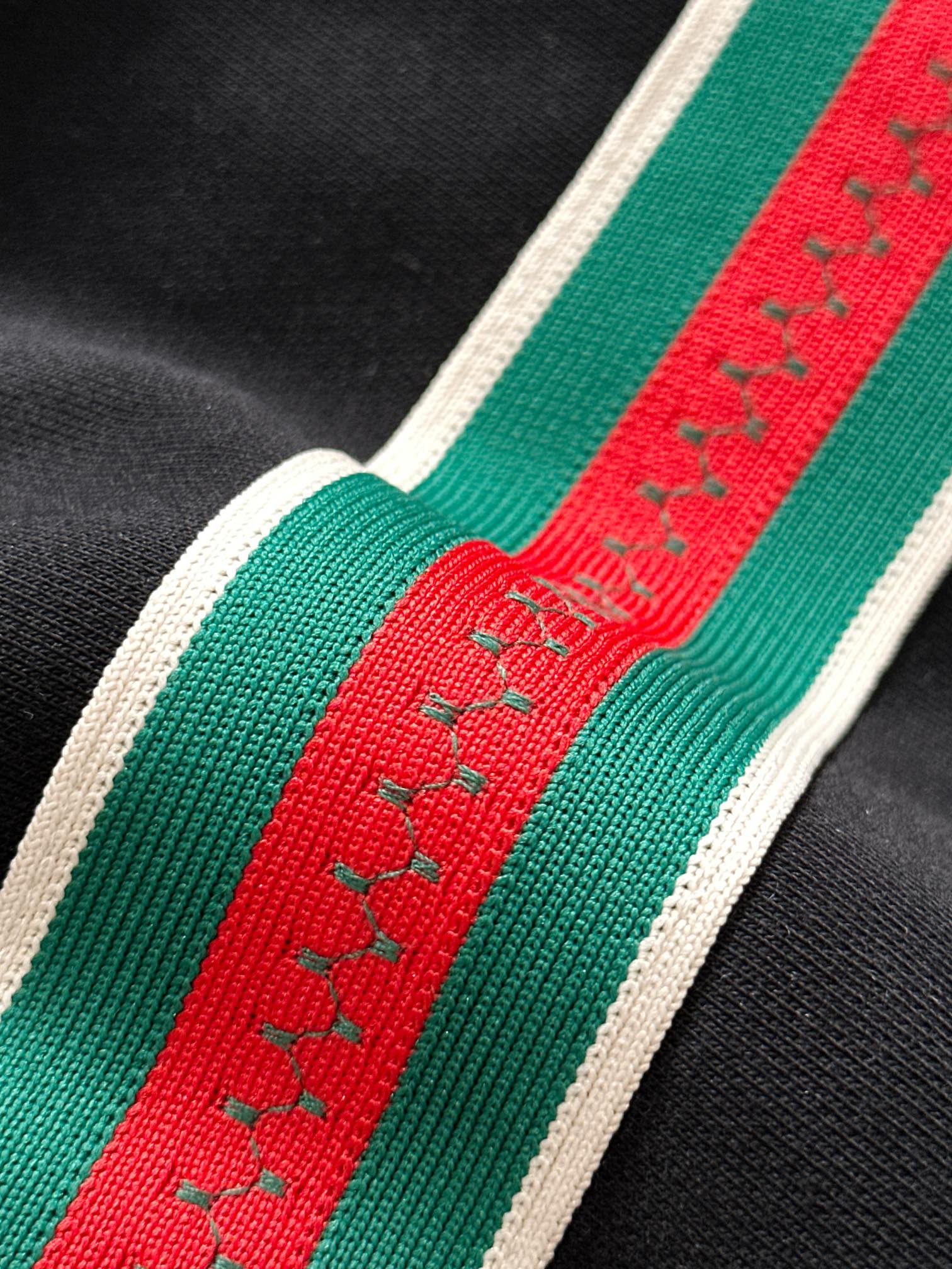  套装款！GUCCI 古驰 2025新款 轻奢主义 经典织带拼接 拼皮双G字母 刺绣logo 男女日常通
