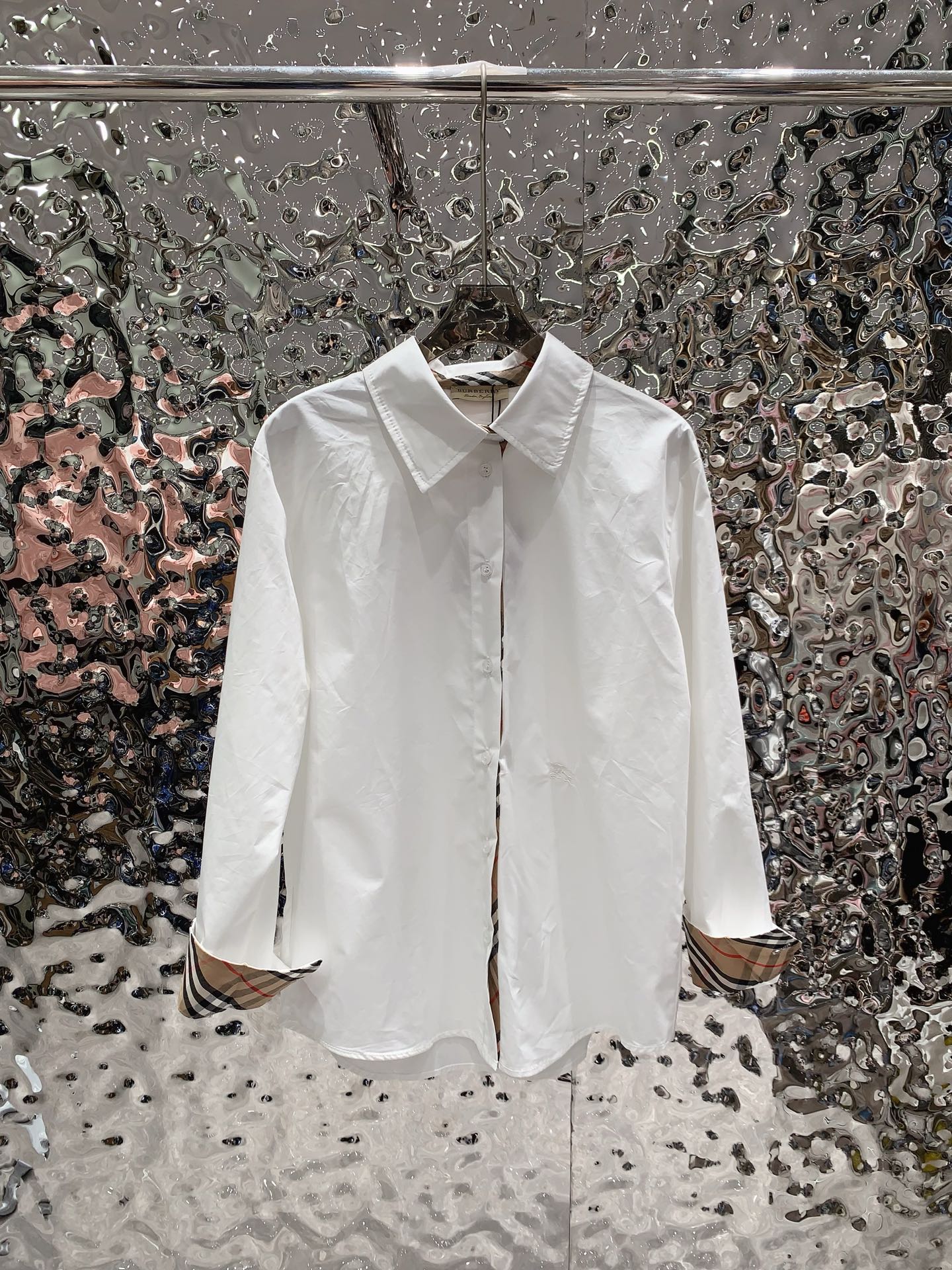 “P528 Original Scavenging Dress with Tweezers in White Pink, Sizes S-L” - 图片 1