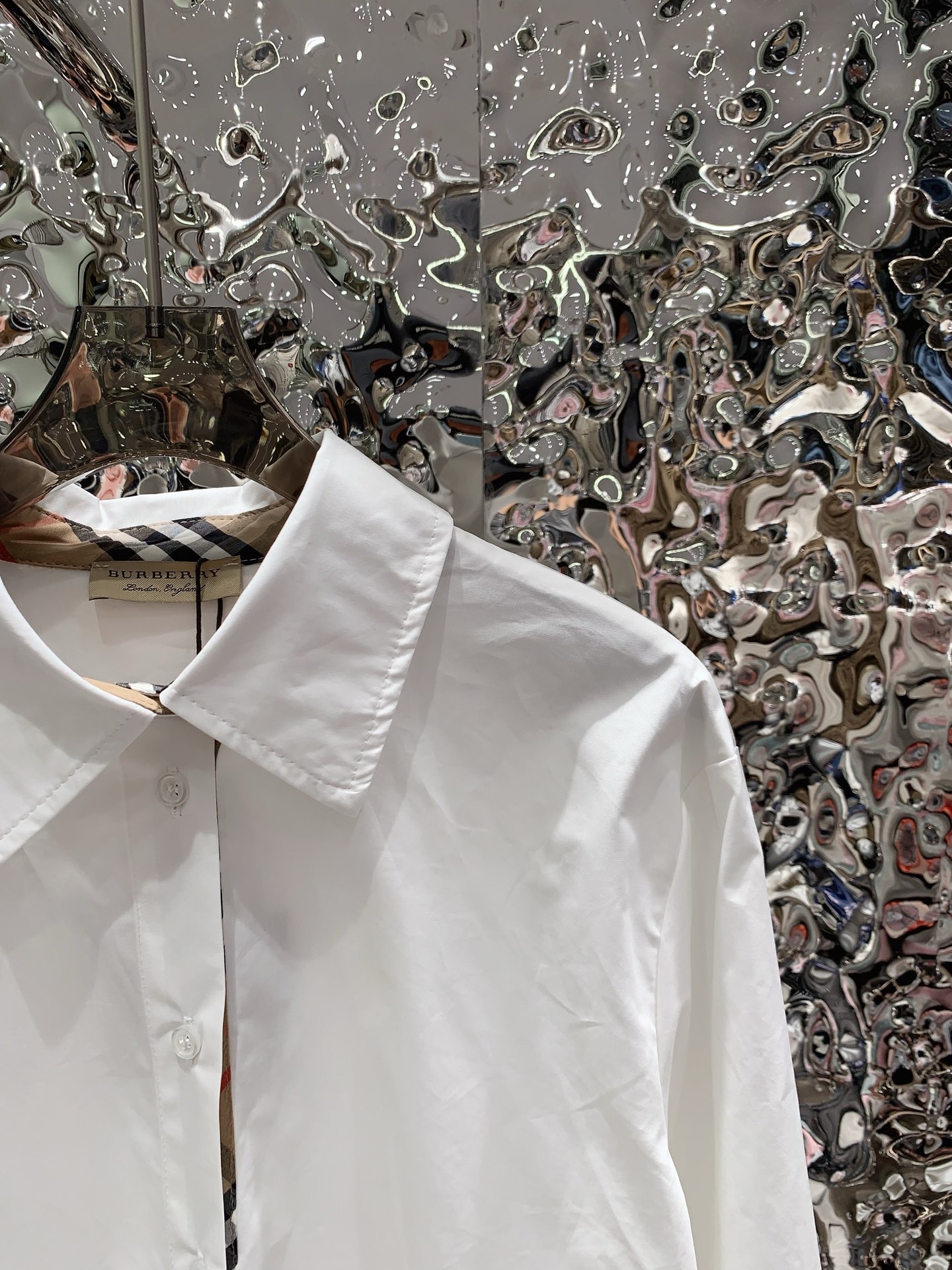 “P528 Original Scavenging Dress with Tweezers in White Pink, Sizes S-L” - 图片 2