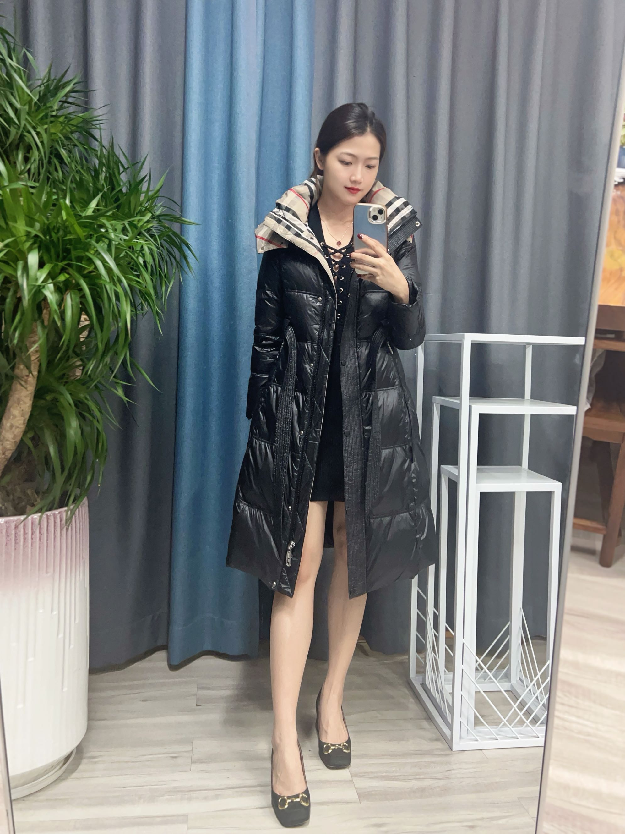 Burberry Hooded Long Down Coat, Warm and Stylish Winter Essential 2 i1733561481 1439 1