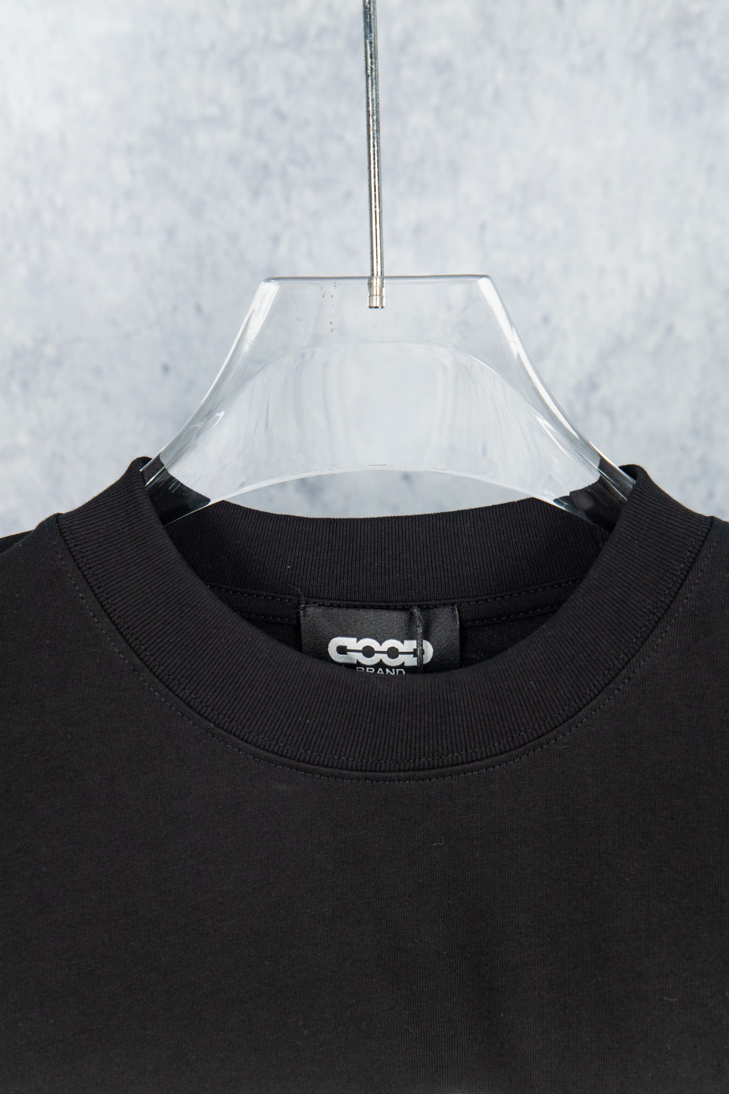 GOODBRAND 25ss 进口厚胶logo烫钻短袖T恤-Chinese UA Cheap High Quatity Brand Clothes Bags handbags Sneakers wholesale wholesaler seller from China Factory suppliers Fashion Clothing Shoes best Quality Beautiful Price GOODBRAND 25ss 进口厚胶logo烫钻短袖T恤