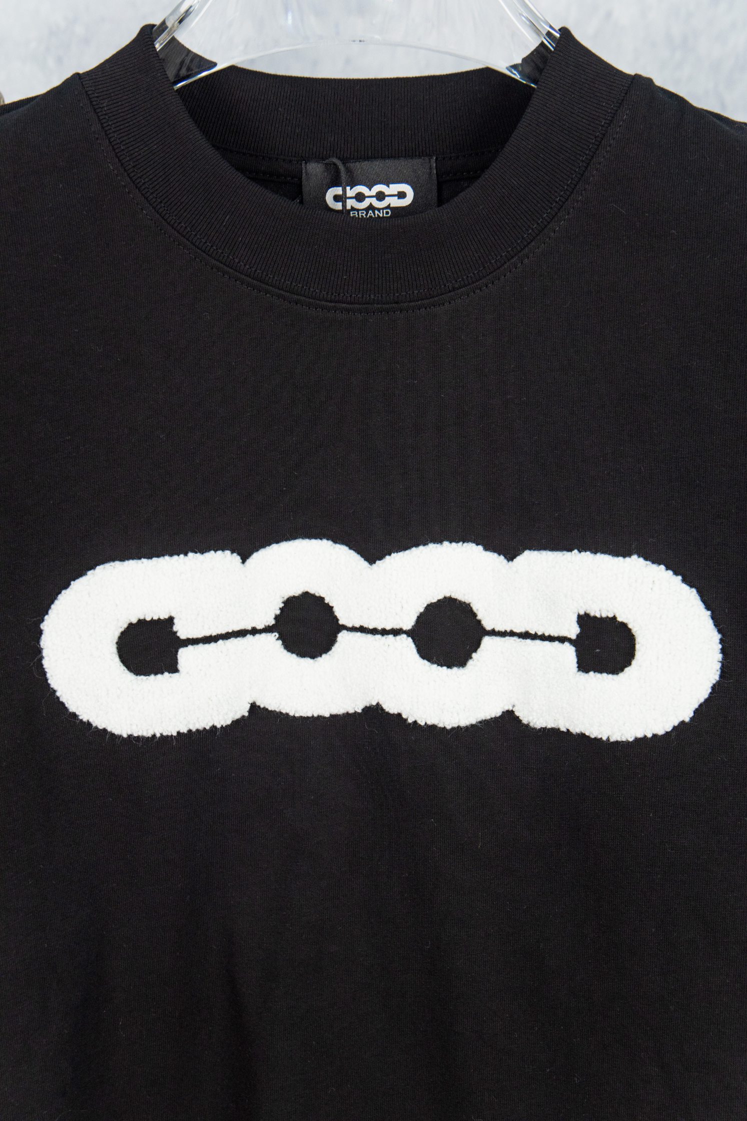 GOODBRAND 25ss 提花毛巾绣短袖T恤-Chinese UA Cheap High Quatity Brand Clothes Bags handbags Sneakers wholesale wholesaler seller from China Factory suppliers Fashion Clothing Shoes best Quality Beautiful Price GOODBRAND 25ss 提花毛巾绣短袖T恤