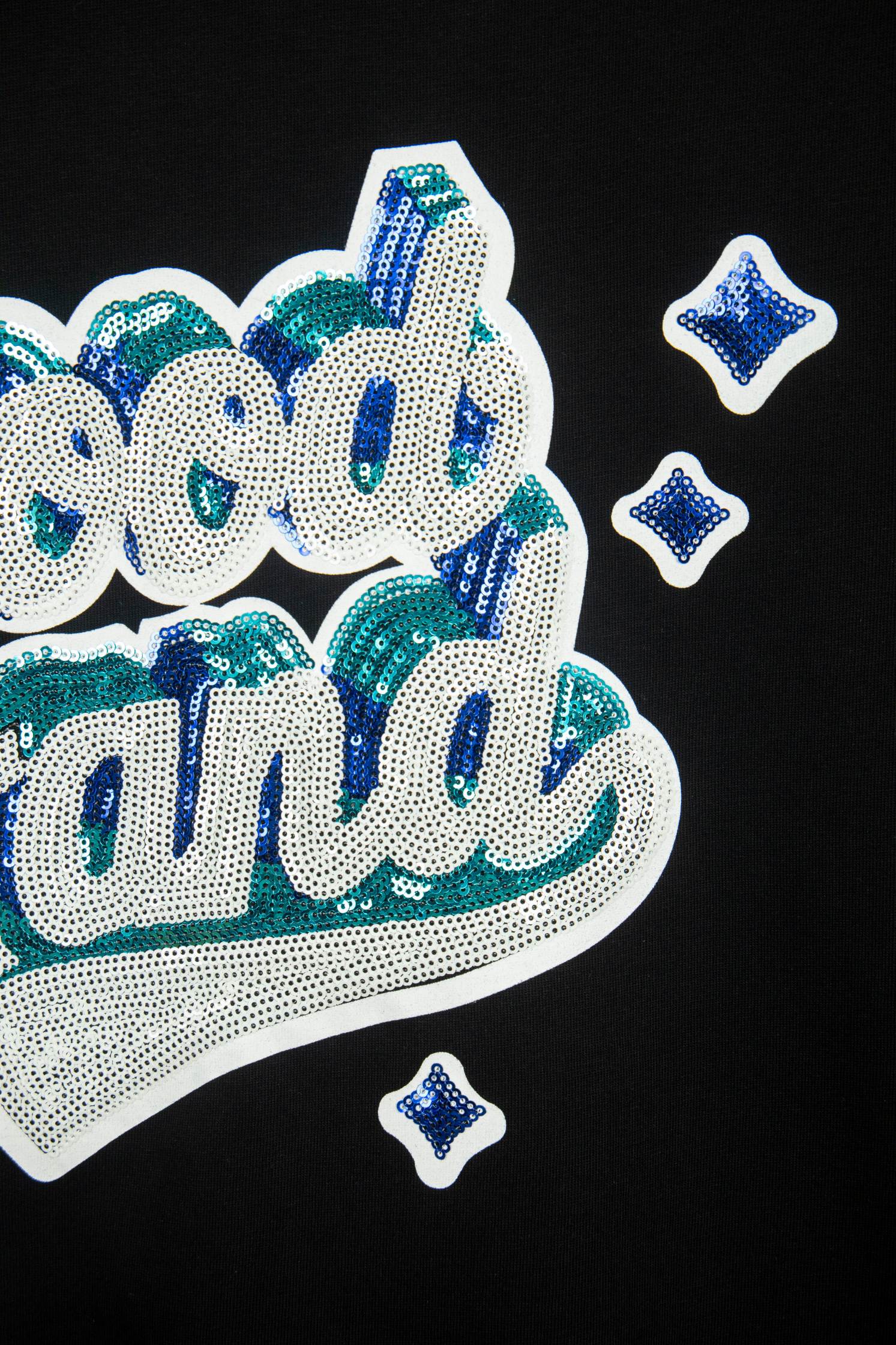 GOODBRAND 25ss立体星星亮片高级感短袖T恤-Chinese UA Cheap High Quatity Brand Clothes Bags handbags Sneakers wholesale wholesaler seller from China Factory suppliers Fashion Clothing Shoes best Quality Beautiful Price GOODBRAND 25ss立体星星亮片高级感短袖T恤