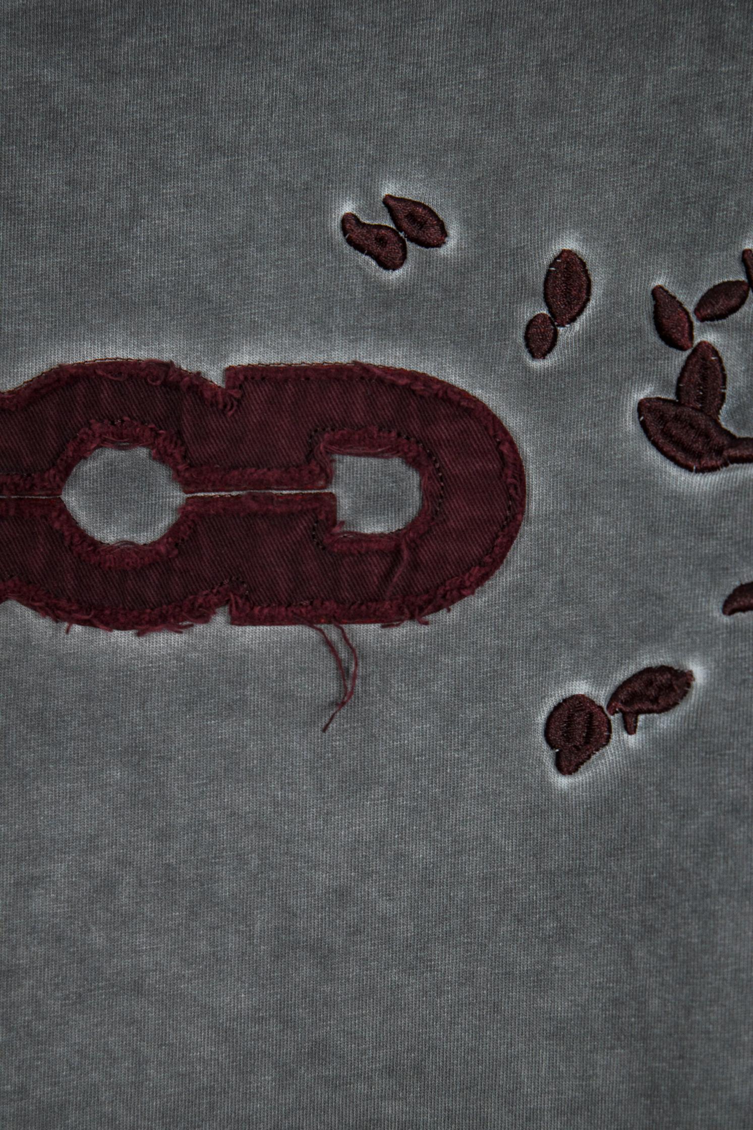 GOODBRAND 25ss 做旧磨破炒色短袖T恤-Chinese UA Cheap High Quatity Brand Clothes Bags handbags Sneakers wholesale wholesaler seller from China Factory suppliers Fashion Clothing Shoes best Quality Beautiful Price GOODBRAND 25ss 做旧磨破炒色短袖T恤