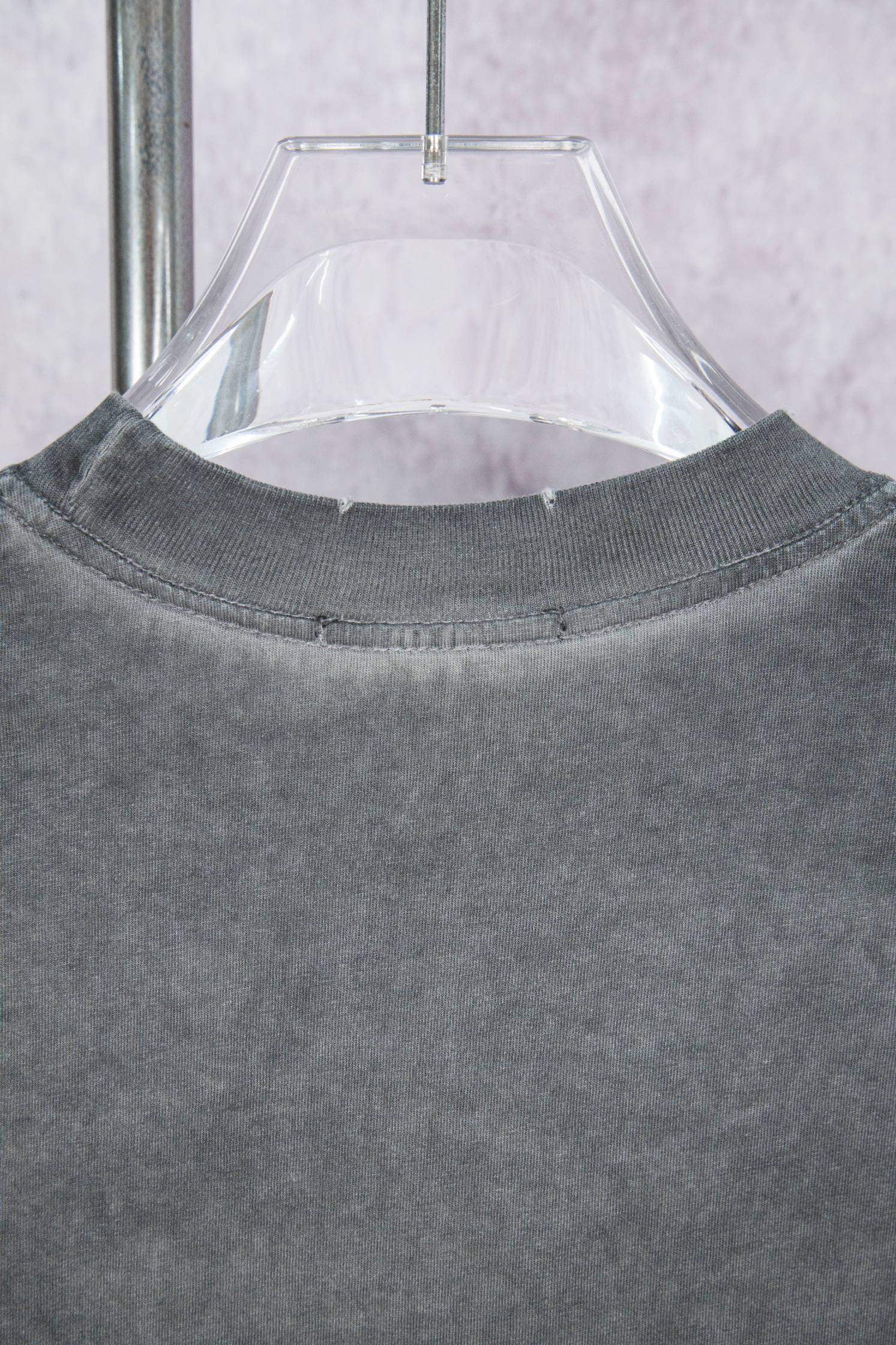 GOODBRAND 25ss 做旧磨破炒色短袖T恤-Chinese UA Cheap High Quatity Brand Clothes Bags handbags Sneakers wholesale wholesaler seller from China Factory suppliers Fashion Clothing Shoes best Quality Beautiful Price GOODBRAND 25ss 做旧磨破炒色短袖T恤